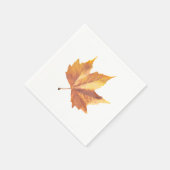 Maple herfstblad servet (Hoek)