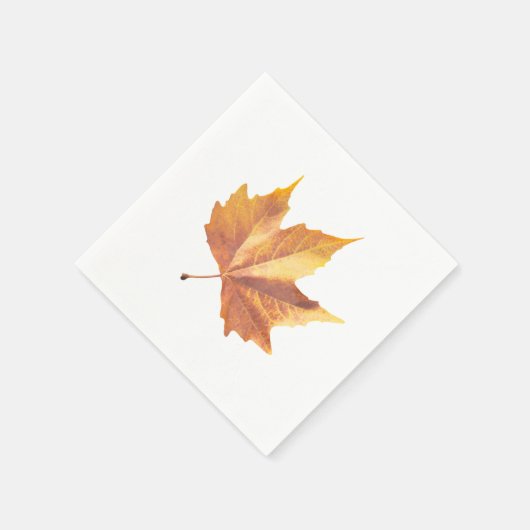 Maple herfstblad servet (Hoek)