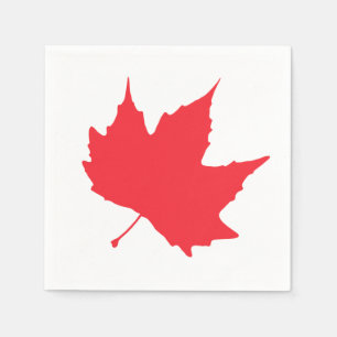Maple herfstblad servet