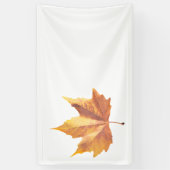 Maple herfstblad spandoek (Verticaal)