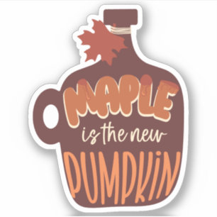 Maple is de nieuwe pompografieticker sticker