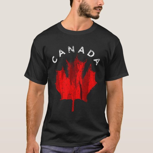 Maple Leaf Canada T-shirt (Voorkant)