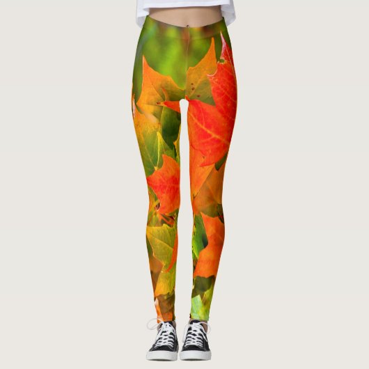 Maple Leaf Dance Leggings (Voorkant)