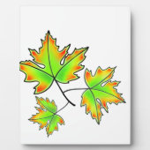 Maple Leaf Fotoplaat (Voorkant)