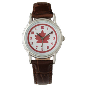 Maple Leaf Horloge