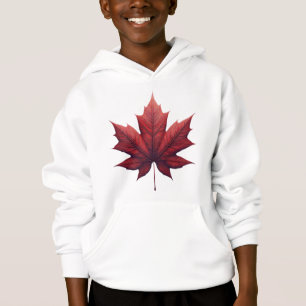 Maple Leaf Kids Hoodie, apparel, affaire Clothing