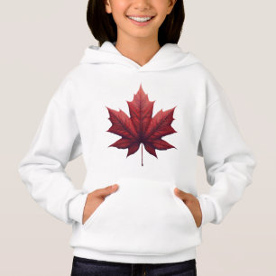 Maple Leaf Kids Hoodie, apparel, affaire Clothing