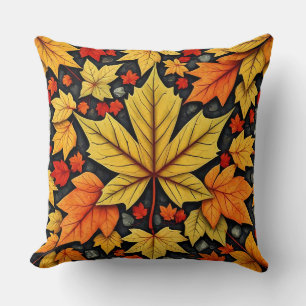 Maple Leaf Mosaic Sierkussen
