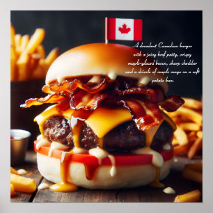 Maple Leaf Munchies: Canadese klassieker Poster