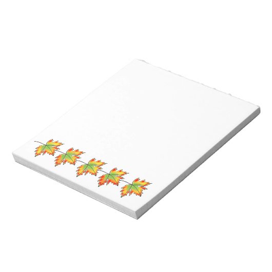 Maple Leaf Notitieblok (Gedraaid)