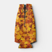 Maple Leaf Pattern-25877 Thermal Wine Tumbler Flesjeskoeler (Achterkant)