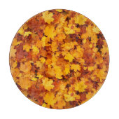Maple Leaf Pattern Design Snijplank (Voorkant)