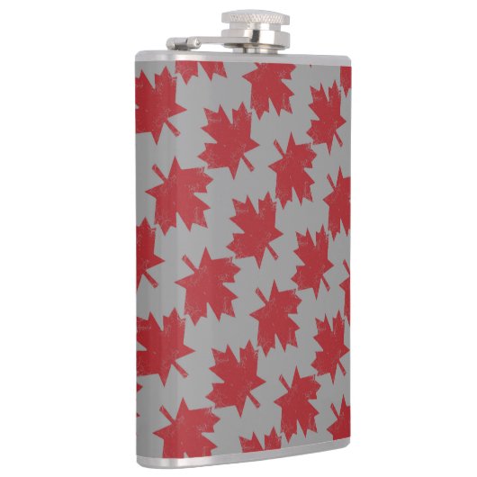 Maple Leaf Pattern Heupfles (Rechts)