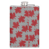 Maple Leaf Pattern Heupfles (Achterkant)