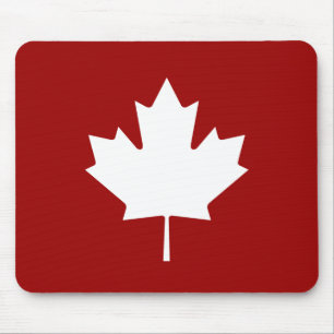 Maple Leaf Pictogram Mousepad Muismat