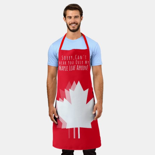 Maple Leaf Schort (Gedragen)