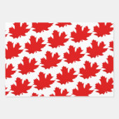 Maple leaf-symbool van Canada. Inpakpapier Vel (Voorkant)