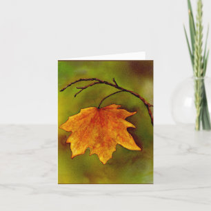 Maple Leaf sympathie Kaart