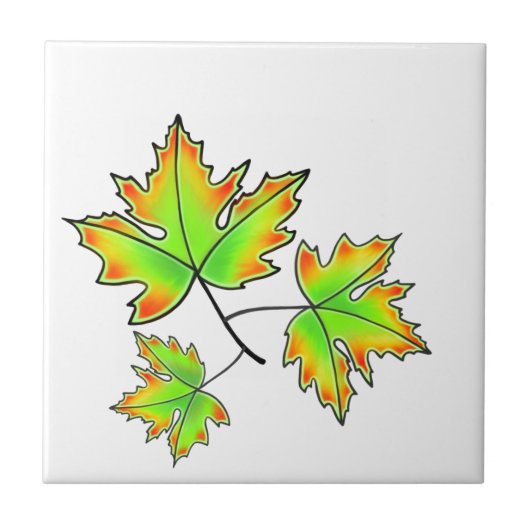 Maple Leaf Tegeltje (Voorkant)