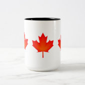 Maple Leaf Tweekleurige Koffiemok (Center)