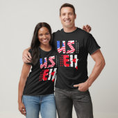 Maple Leaf US Flag Canadian American Pride Useh Ca T-shirt (Unisex)