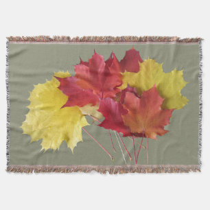Maple Leaves Gooi Deken