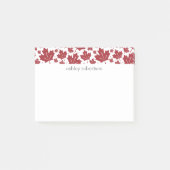 Maple Leaves Personalized Post-it® Notes (Voorkant)