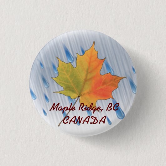 Maple Ridge Souvenir Button (Voorkant)