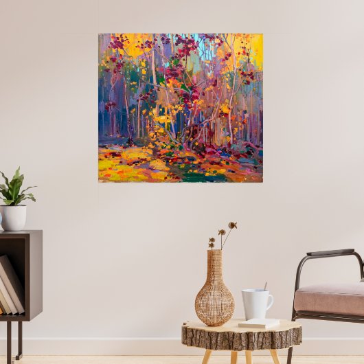 Maple Saplings Oklings | Tom Thomson | Poster (Woonkamer 3)