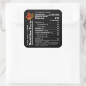 Maple stroop bewerkbare voedingsfeiten zwart label (Tas)