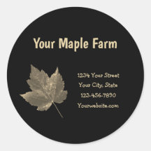 Maple Syrup Boerderij Beige Black Country Rustic