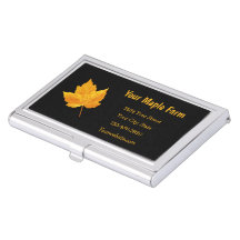 Maple Syrup Boerderij Gold Yellow Black Land Rusti