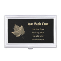Maple Syrup Boerderij Rustic Beige Black Land