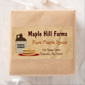 Maple Syrup Business Label (Insitu)