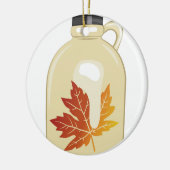 Maple Syrup Keramisch Ornament (Links)