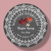 Maple Syrup | Land Rustige Klassieke Sticker
