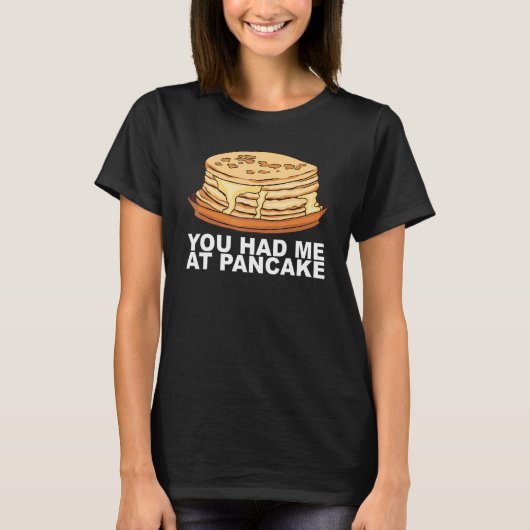 Maple Syrup Pancake Breakfast For A Pancake Maker T-shirt (Voorkant)