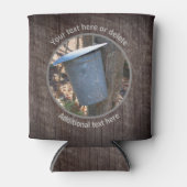 Maple Syrup Sap Bucket Natuur op maat Blikjeskoeler (Voorkant)