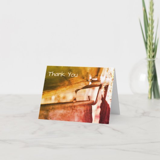 Maple Syrup Sap die Natuur uitvoert Art Hartelijk Bedankkaart (Voorkant)