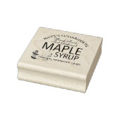 Maple Syrup Sugarhouse Business Rubber Stamp Rubberstempel (Stempel)