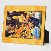 Maple Tree Plaque Fotoplaat (Zijkant)