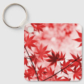 Maple Trees Leaves Design-29997 Sleutelhanger (Voorkant)