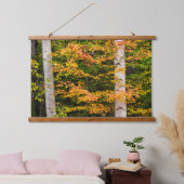 Maple & White Birch | Witte bergen, NH Hangend Wandkleed (Slaapkamer)