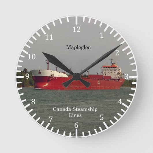 Mapleglen klok (Voorkant)
