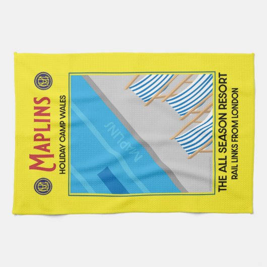 Maplins  British Holiday Camps Theedoek (Horizontaal)