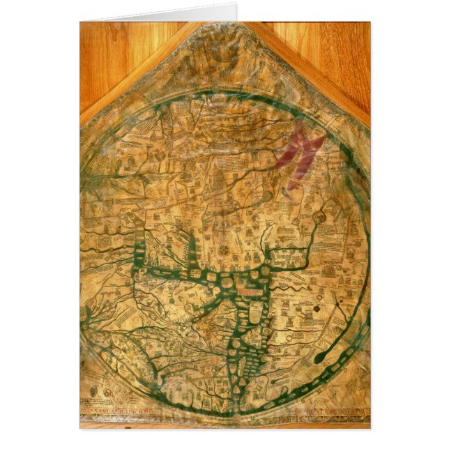 Mappa Mundi, c.1290 (Devant)