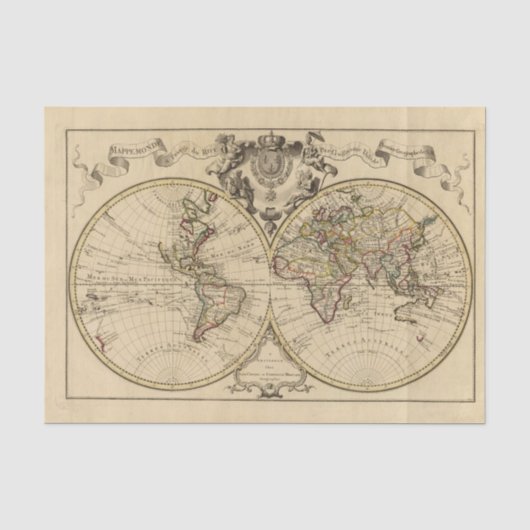 Mappemonde Tissuepapier (Voorkant)