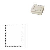 Mapper le tampon de bordure en caoutchouc (Tamponné)