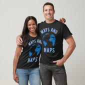 Maps and Naps Geographyeacher T-shirt (Unisex)