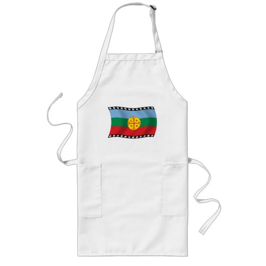Mapuches Vlag Schort (Voorkant)